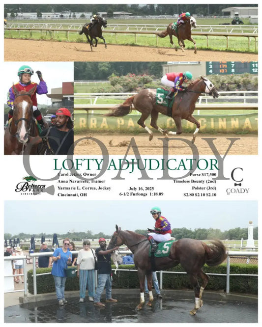 LOFTY ADJUDICATOR - 071625 - Race 04 - BTP Indiana Grand