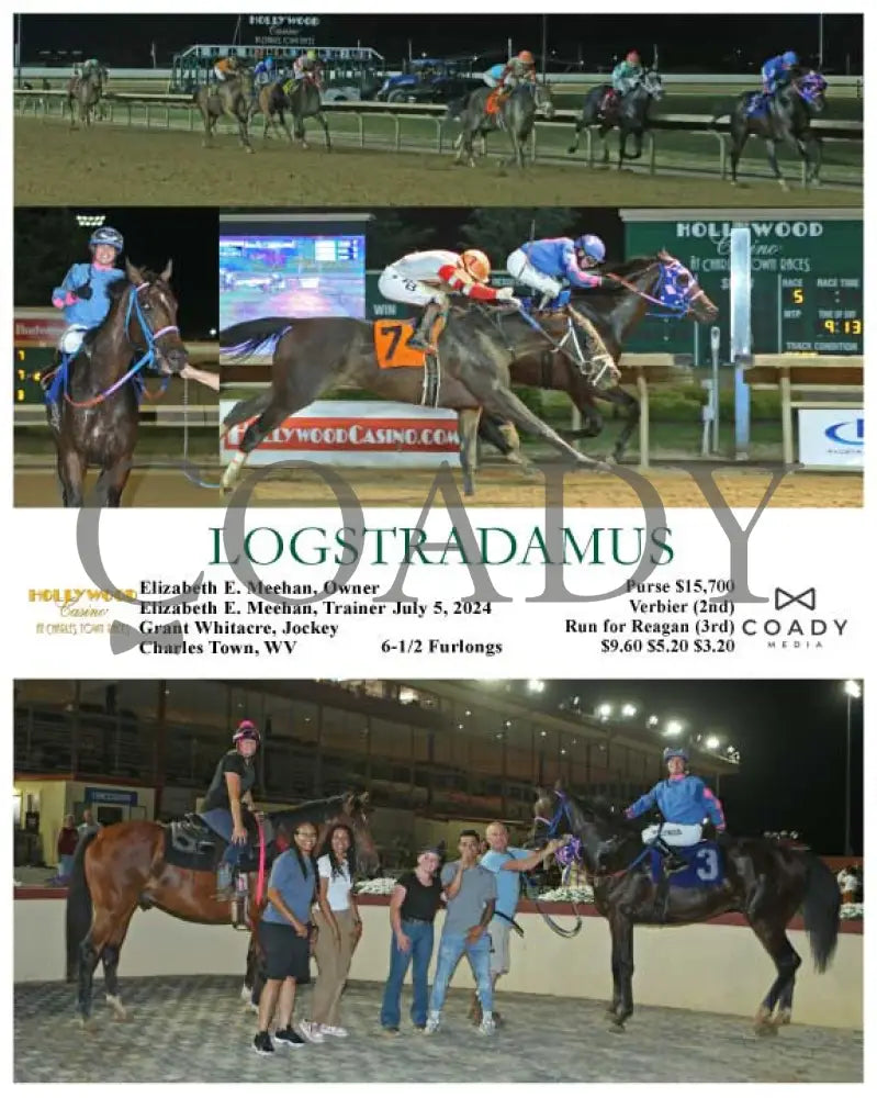 Logstradamus - 07-05-24 R05 Ct Hollywood Casino At Charles Town Races