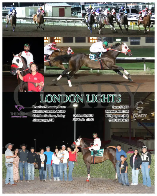 LONDON LIGHTS - 10-10-25 - R07 - ALB Downs at Albuquerque