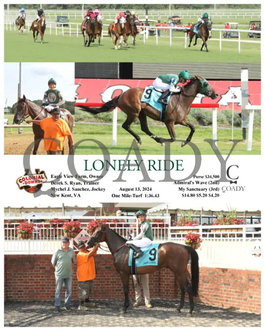 Lonely Ride - 08-13-24 R08 Cnl Colonial Downs