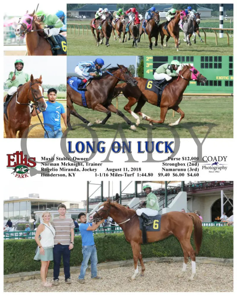 LONG ON LUCK - 081118 - Race 09 - ELP - Coady Media - Kurtis Coady Photography