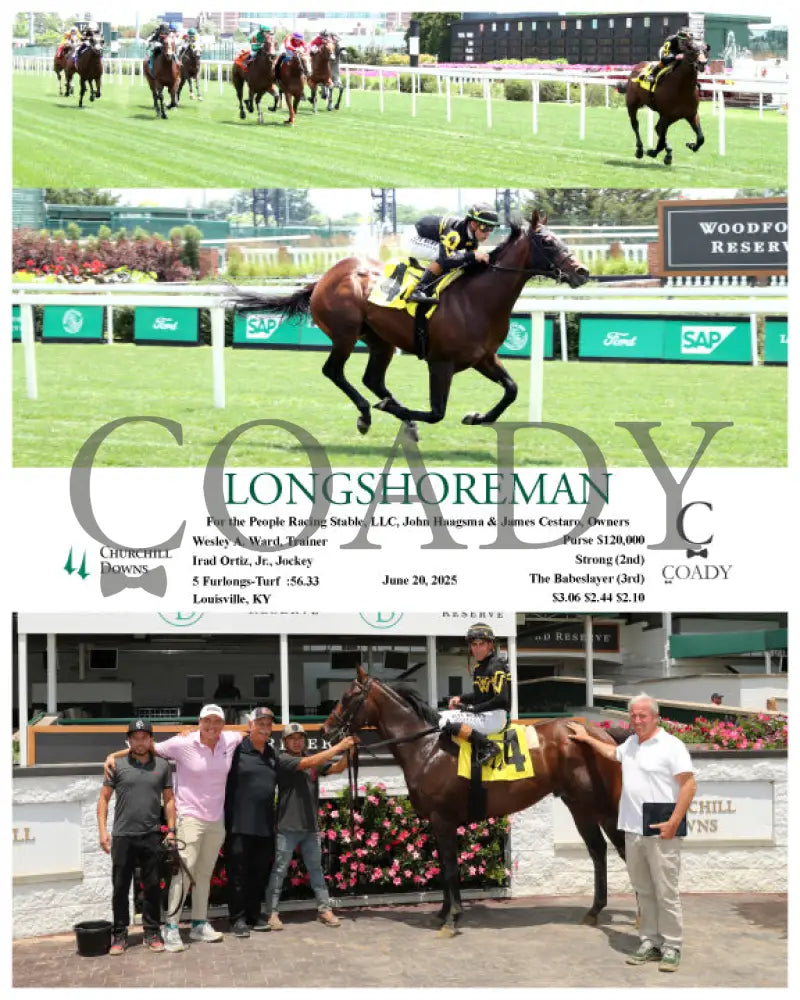 LONGSHOREMAN - 06-20-25 - R02 - CD Churchill Downs