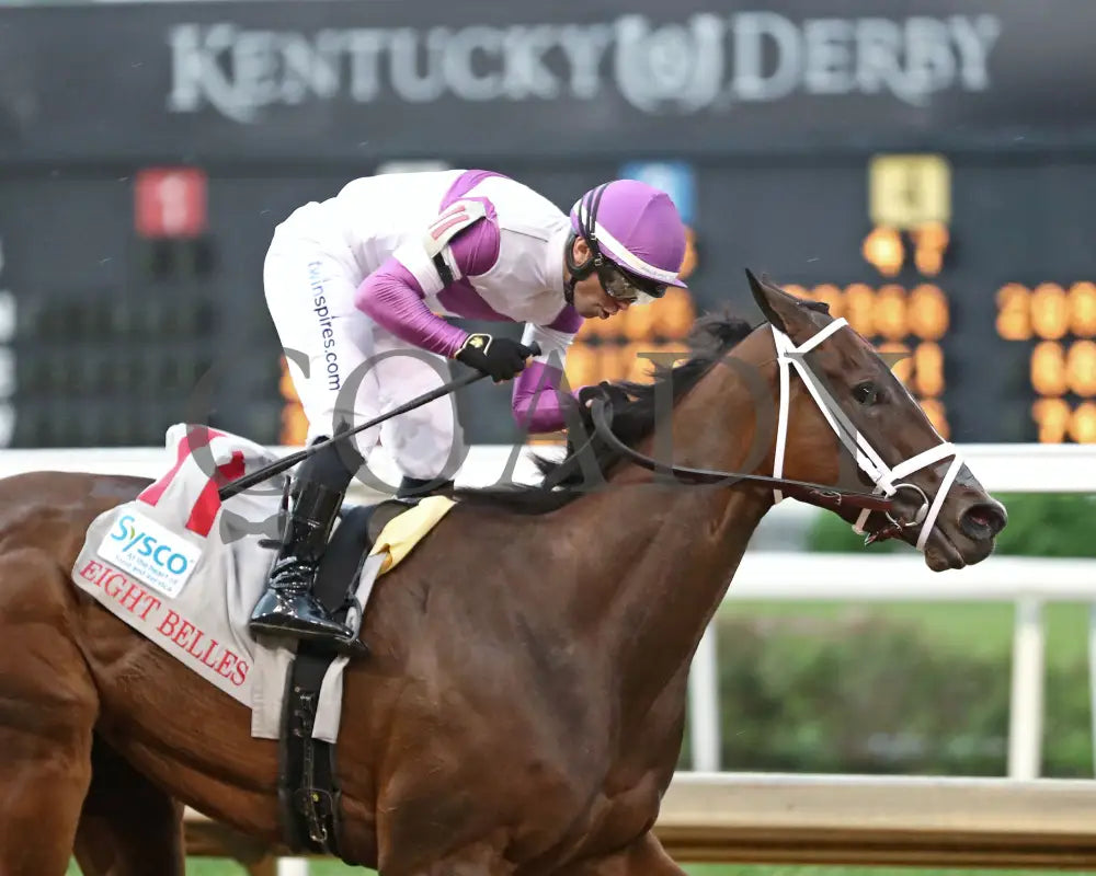 LOOK FORWARD - The Eight Belles G2 - 70th Running - 05-02-25 - R09 - CD - Celebration 01 Churchill Downs