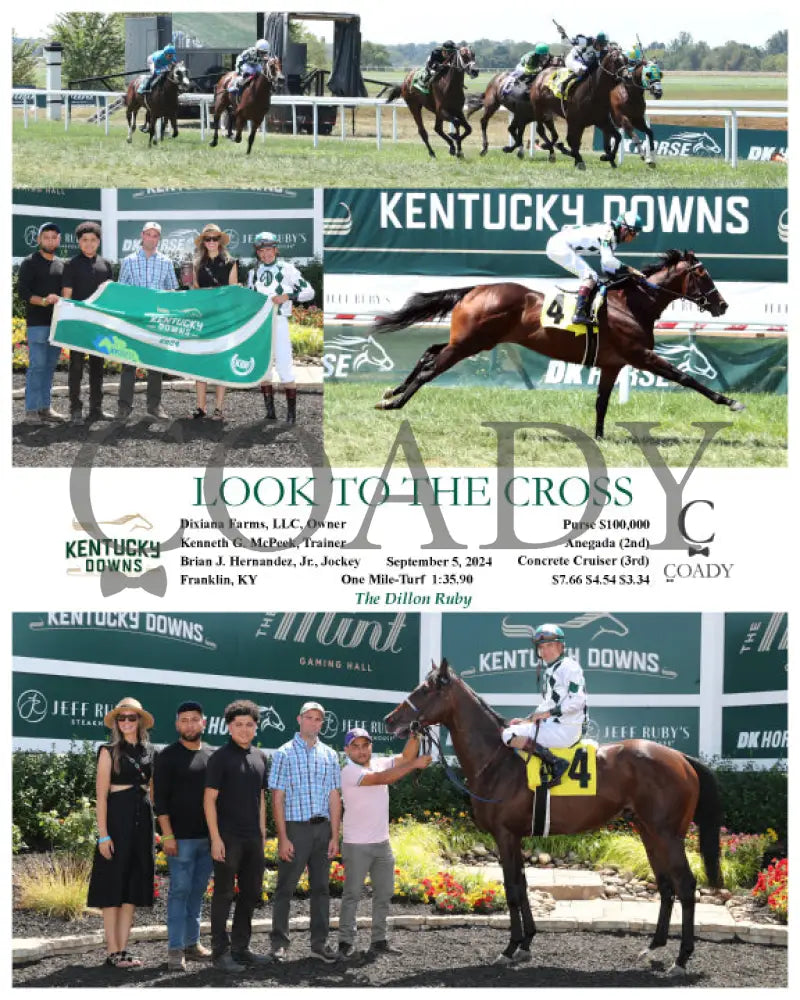 Look To The Cross - 09-05-24 R01 Kd Kentucky Downs