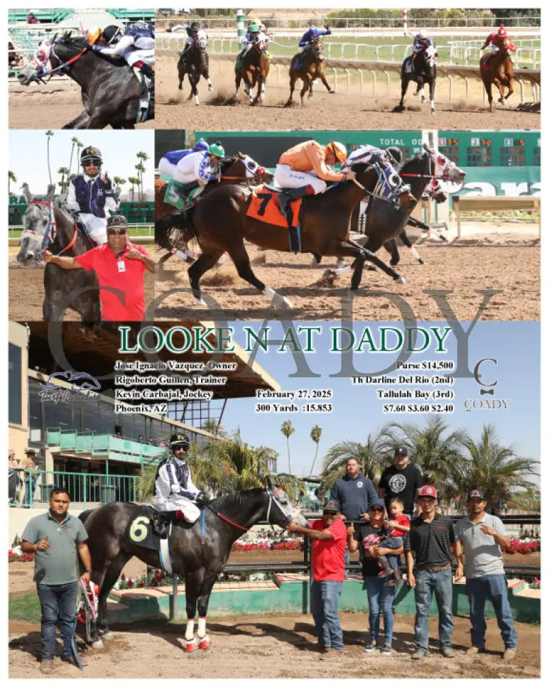 LOOKE N AT DADDY - 02-27-25 - R01 - TUP Turf Paradise