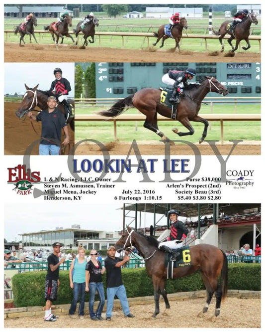 Lookin At Lee - 072216 Race 03 Elp Ellis Park