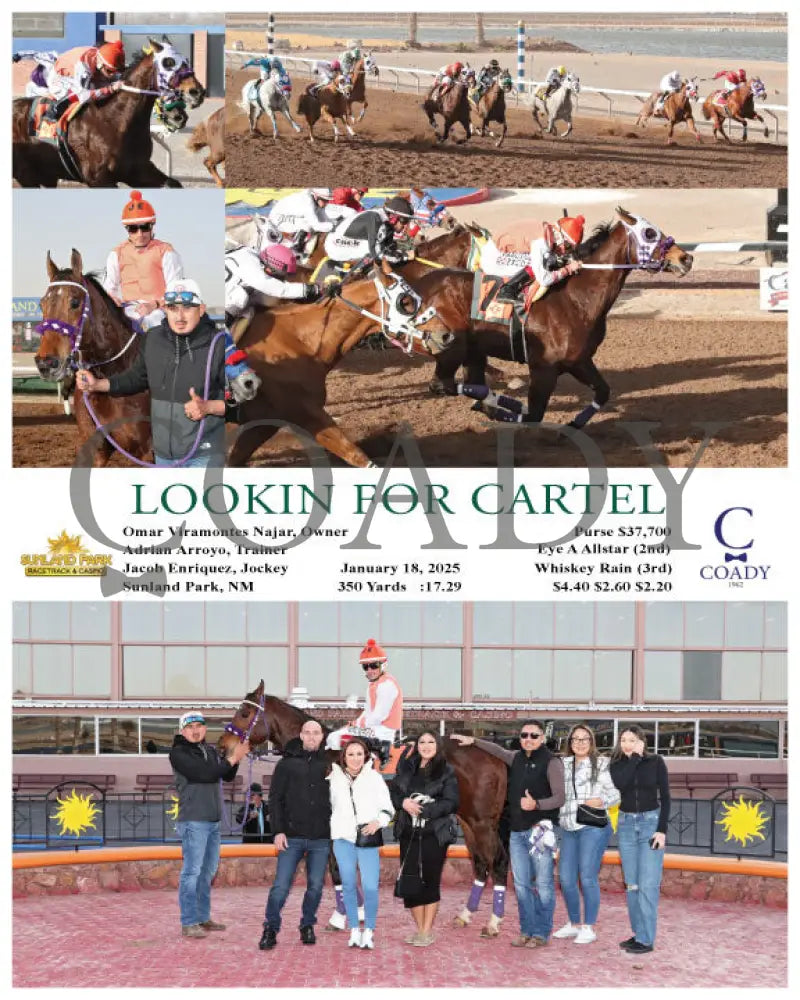 Lookin For Cartel - 01-18-25 R08 Sun Turfway Park