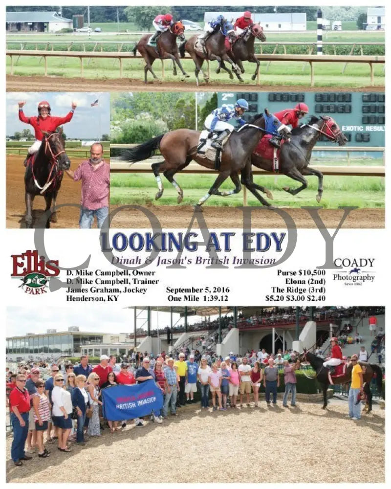 Looking At Edy - 090516 Race 04 Elp Ellis Park