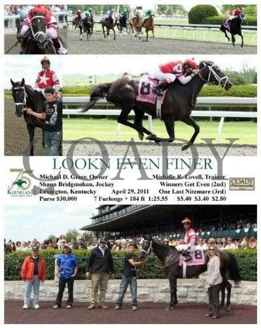 Lookn Even Finer - 042911 Race 03 Keeneland
