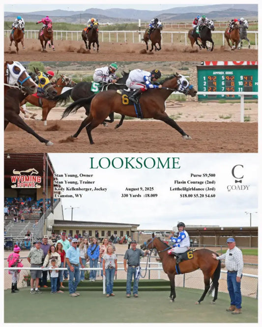 LOOKSOME - 08-09-25 - R01 - WYO Wyoming Downs