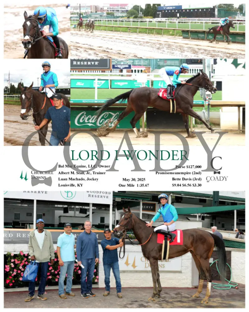 LORD I WONDER - 05-30-25 - R07 - CD Churchill Downs