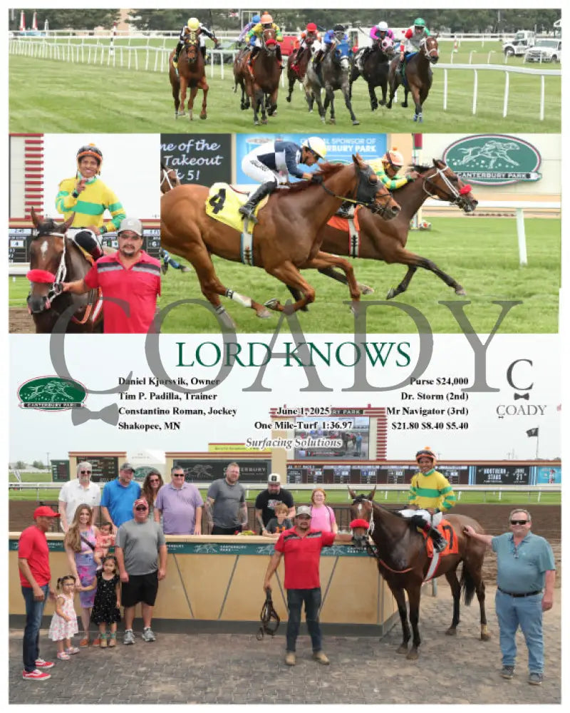 LORD KNOWS - 06-01-25 - R04 - CBY Canterbury Park