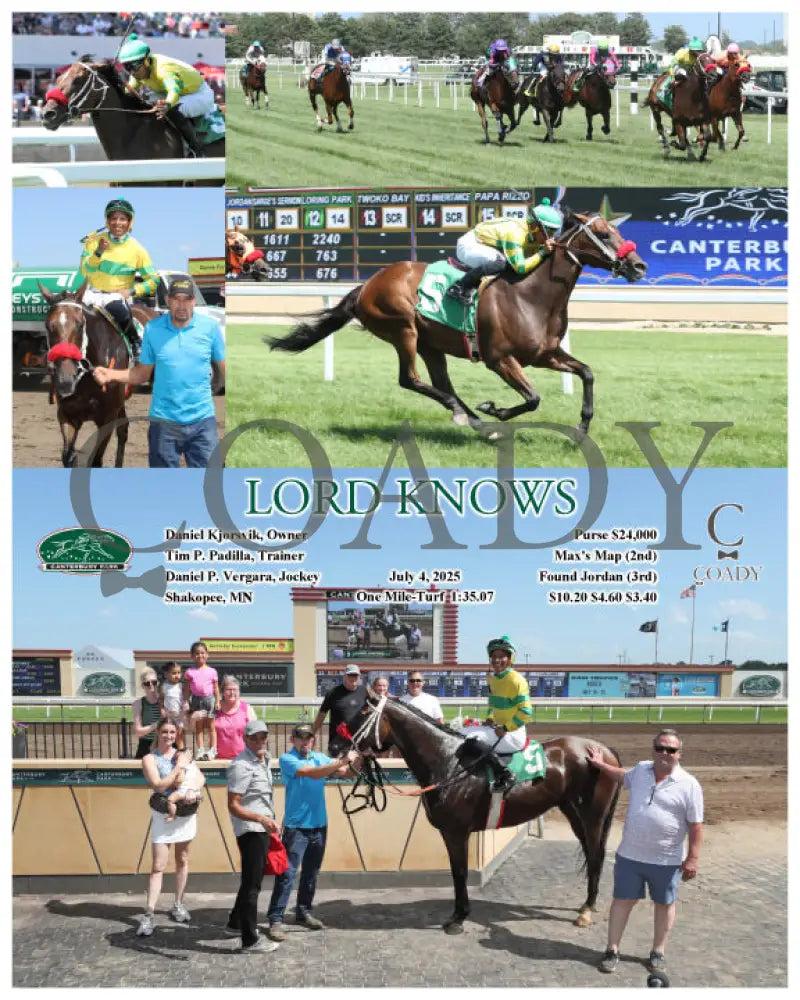 LORD KNOWS - 07-04-25 - R05 - CBY Canterbury Park