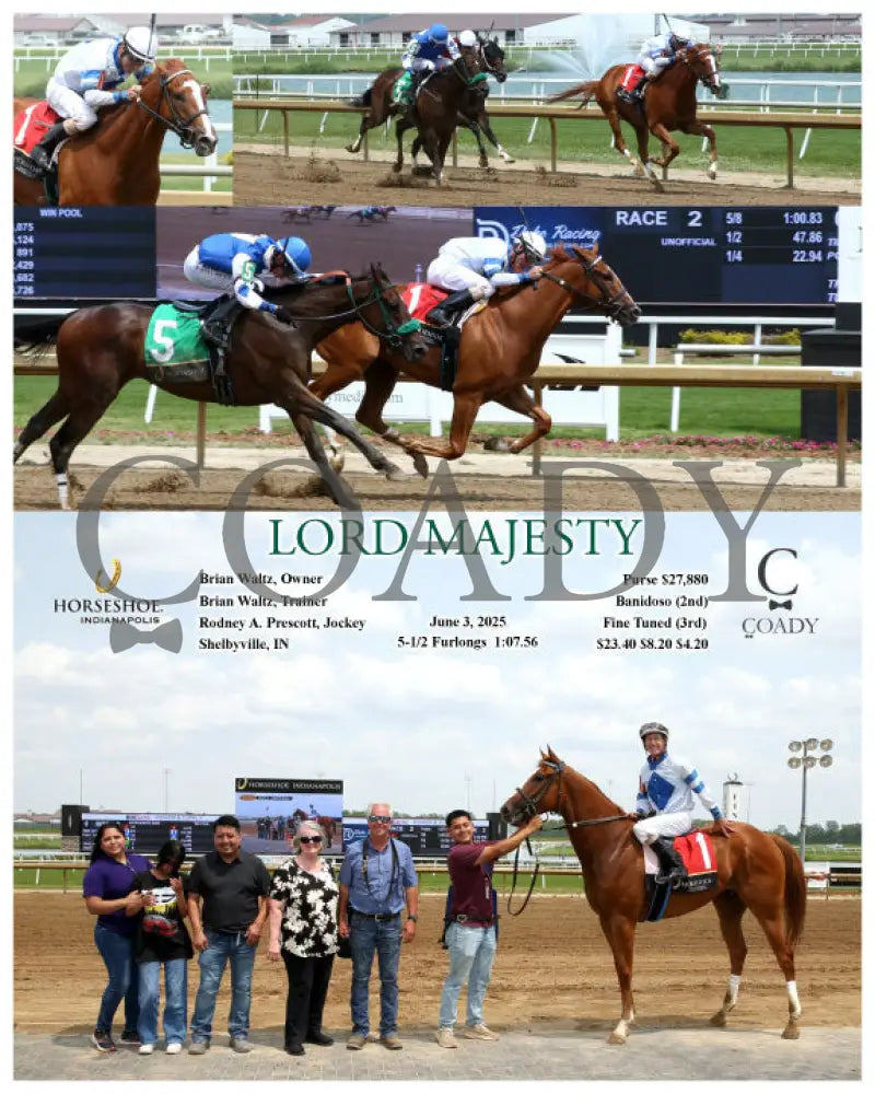 LORD MAJESTY - 06-03-25 - R02 - IND Indiana Grand