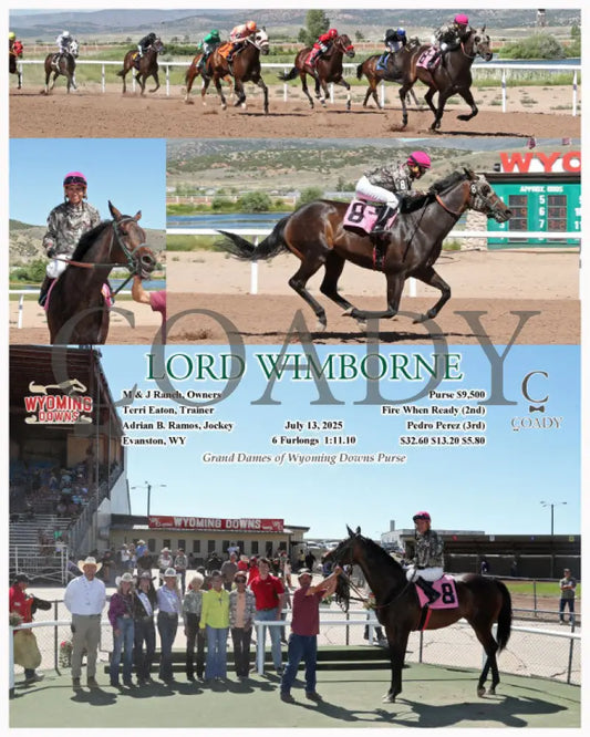 LORD WIMBORNE - 07-13-25 - R07 - WYO Wyoming Downs