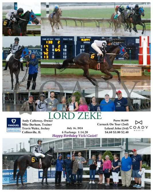 Lord Zeke - 07-16-24 R02 Fan Fanduel Sportsbook Horse Racing