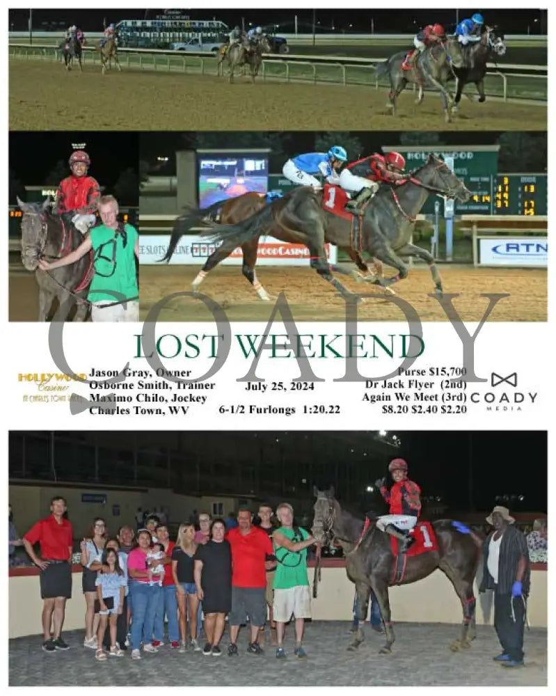 Lost Weekend - 07-25-24 R05 Ct Hollywood Casino At Charles Town Races