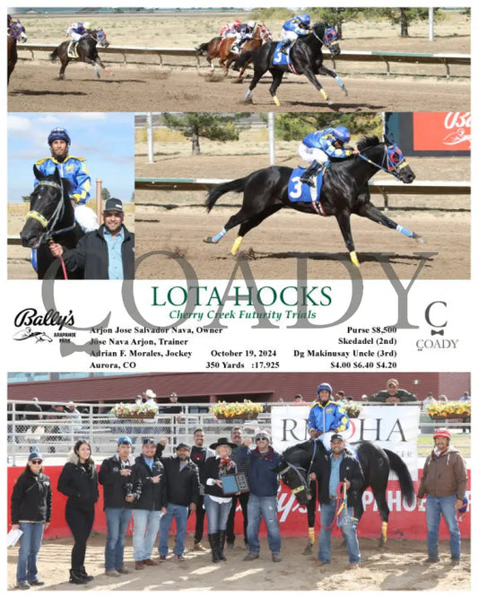 Lota Hocks - Cherry Creek Futurity Trials 10-19-24 R02 Arp Arapahoe Park