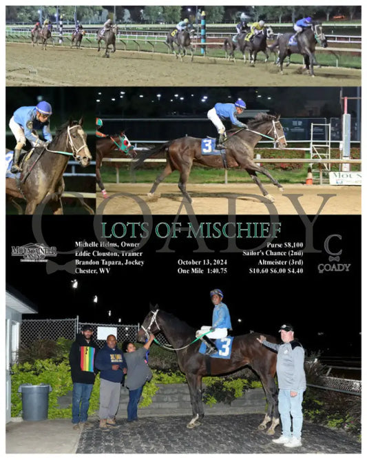 Lots Of Mischief - 10-13-24 R02 Mnr Mountaineer Park