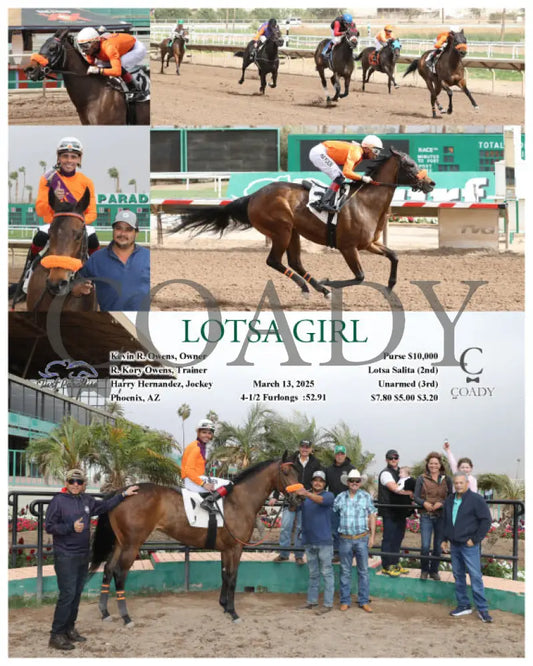 LOTSA GIRL - 03-13-25 - R04 - TUP Turf Paradise