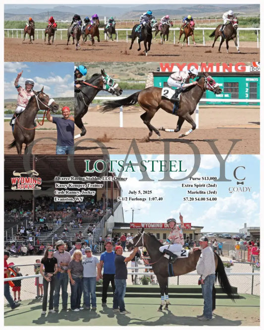 LOTSA STEEL - 07-05-25 - R07 - WYO Wyoming Downs