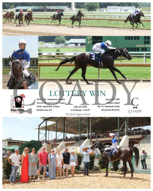 LOTTERY WIN - 07-20-25 - R01 - ELP Ellis Park
