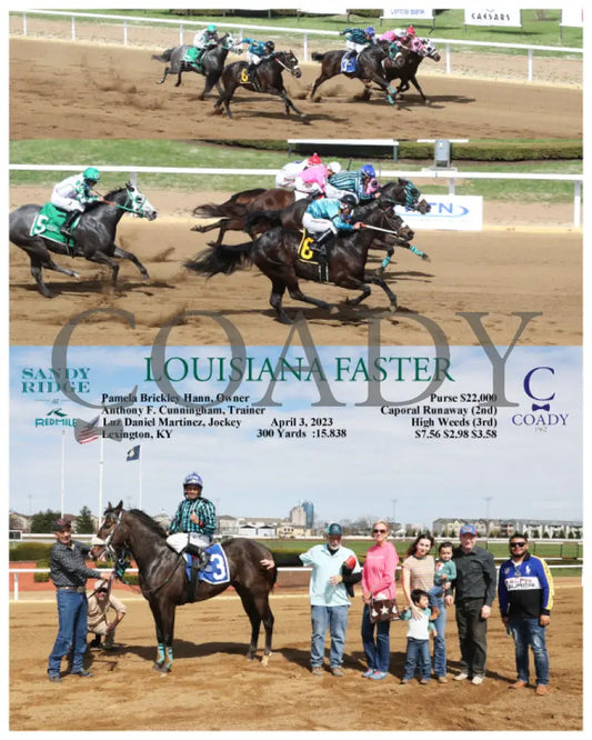 Louisiana Faster - 04-03-23 R05 Srm Photograph