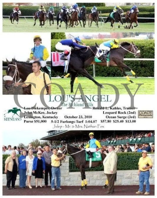 Lou’s Angel - 102310 Keeneland