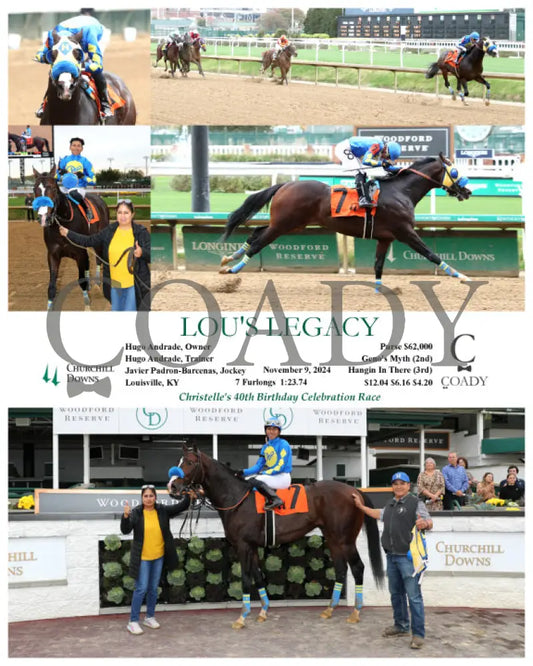 Lou’s Legacy - 11-09-24 R04 Cd Churchill Downs