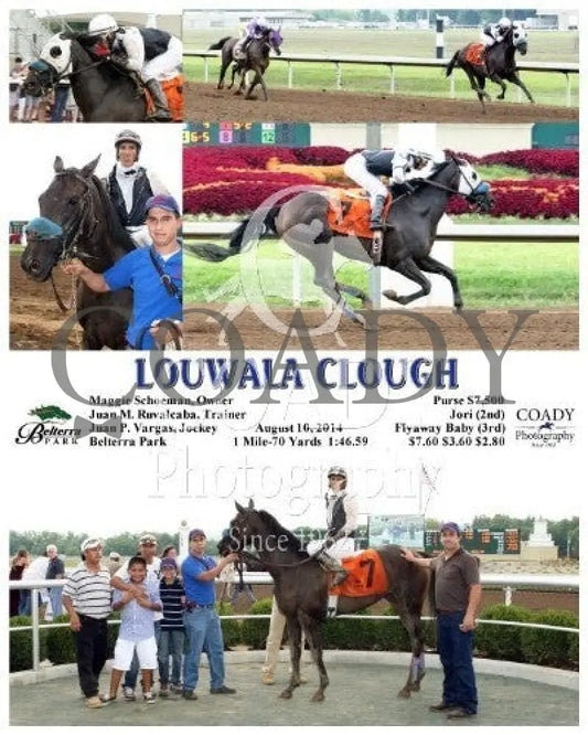 Louwala Clough - 081014 Race 02 Btp Belterra Park