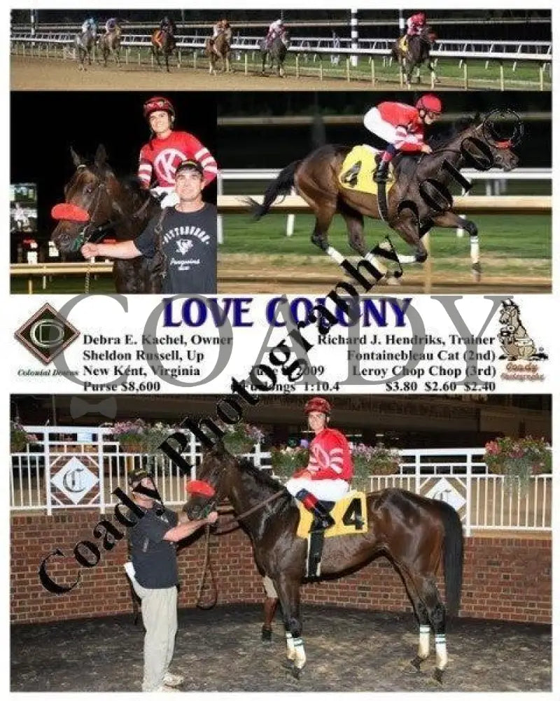 Love Colony - 6 8 2009 Colonial Downs