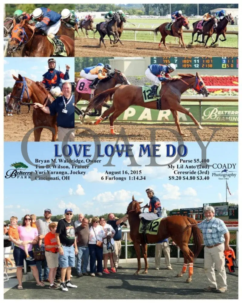Love Me Do - 081615 Race 07 Btp Belterra Park