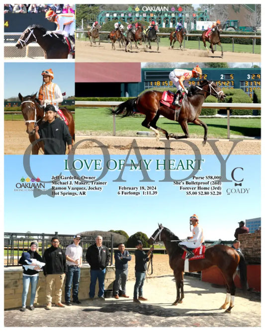 Love Of My Heart - 02-18-24 R03 Op Oaklawn Park