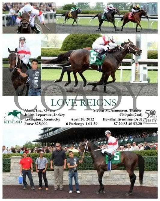Love Reigns - 042012 Race 02 Keeneland