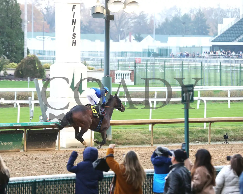 Loved - The Falls City G3 109Th Running 11-28-24 R09 Cd Aerial Finish 02 Churchill Downs