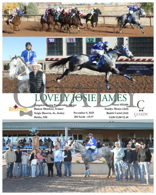 LOVELY JOSIE JAMES - 11-09-25 - R09 - ZIA Zia Park