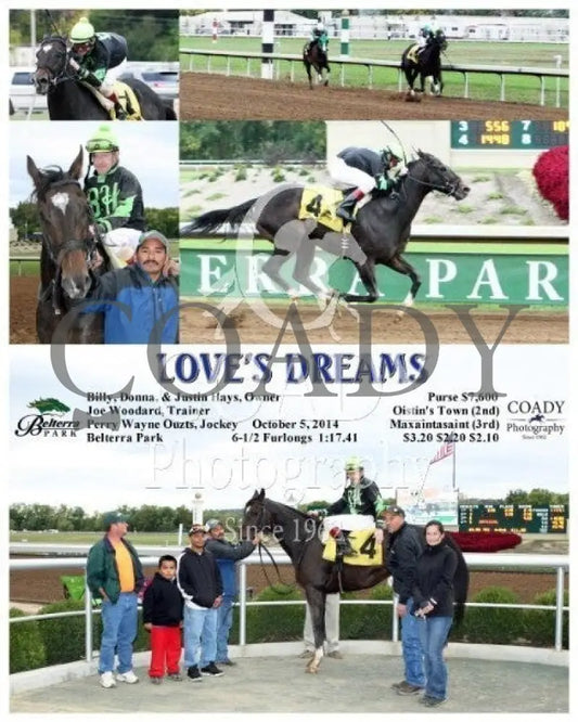 Love’s Dreams - 100514 Race 08 Btp Belterra Park