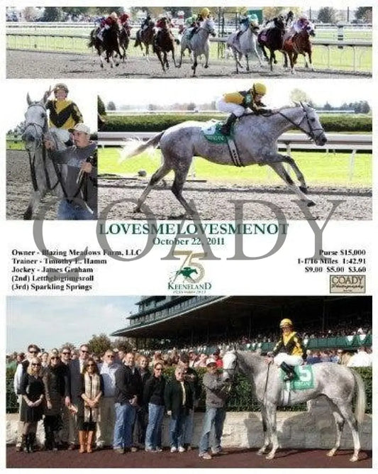 Lovesmelovesmenot - 102211 Keeneland