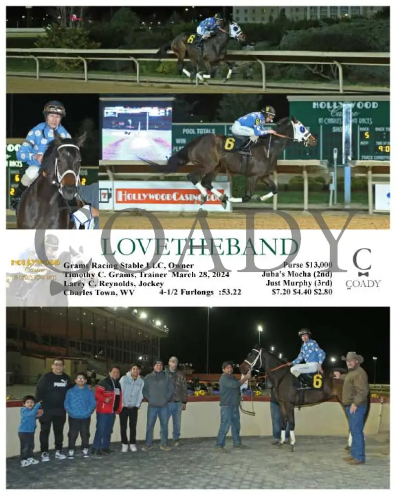 Lovetheband - 03 - 28 - 24 R05 Ct Hollywood Casino At Charles Town Races