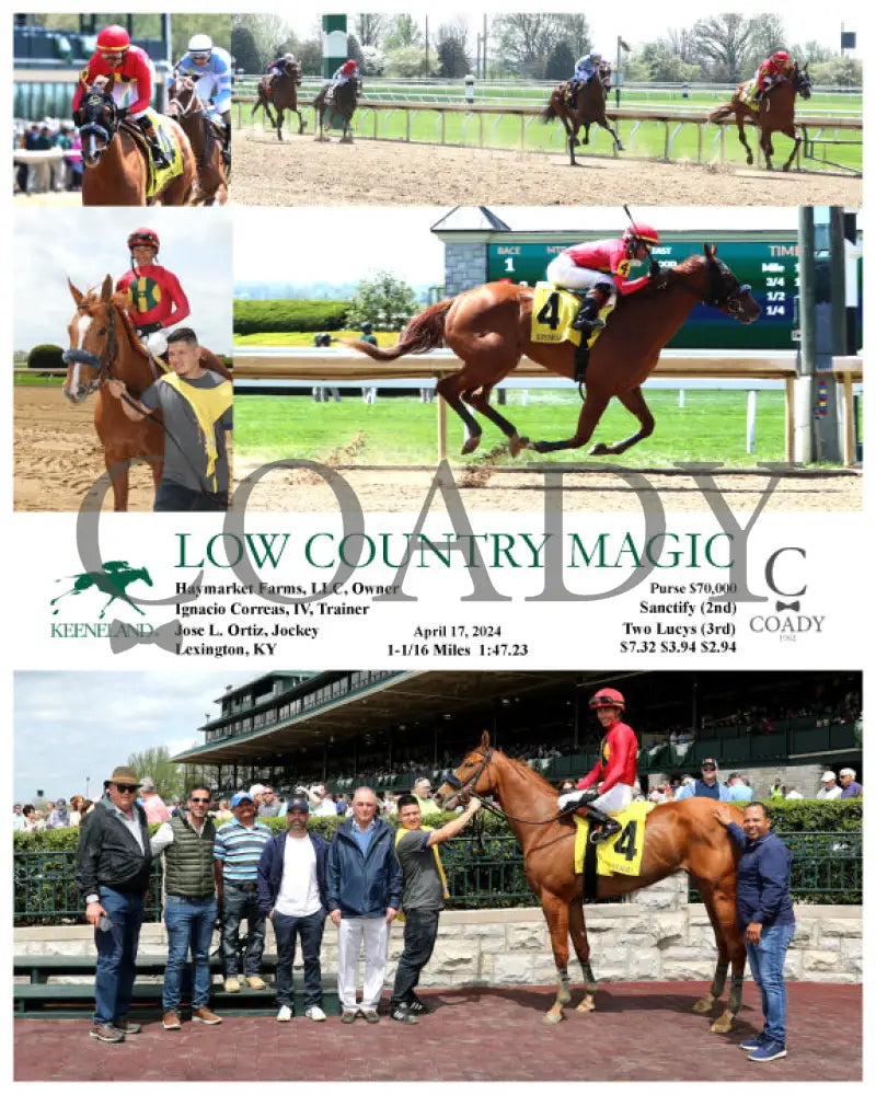 Low Country Magic - 041724 Race 01 Kee Keeneland