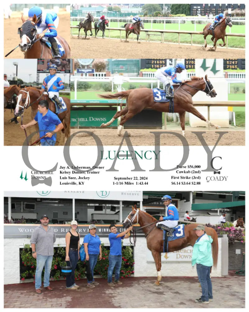 Lucency - 09-22-24 R01 Cd Churchill Downs