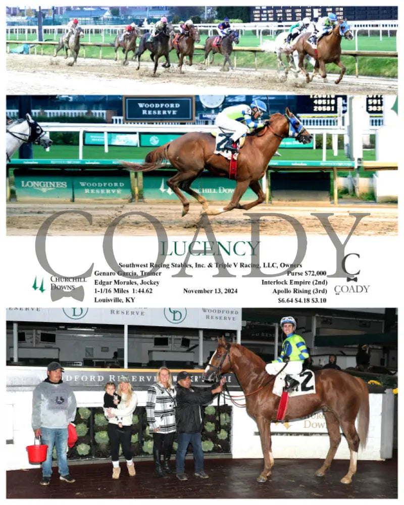 Lucency - 11-13-24 R08 Cd Churchill Downs