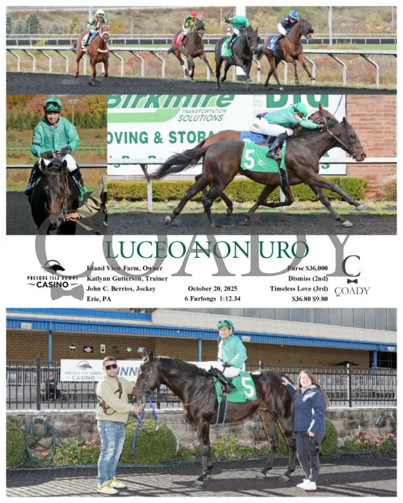 LUCEO NON URO - 10-20-25 - R01 - PID Presque Isle Downs
