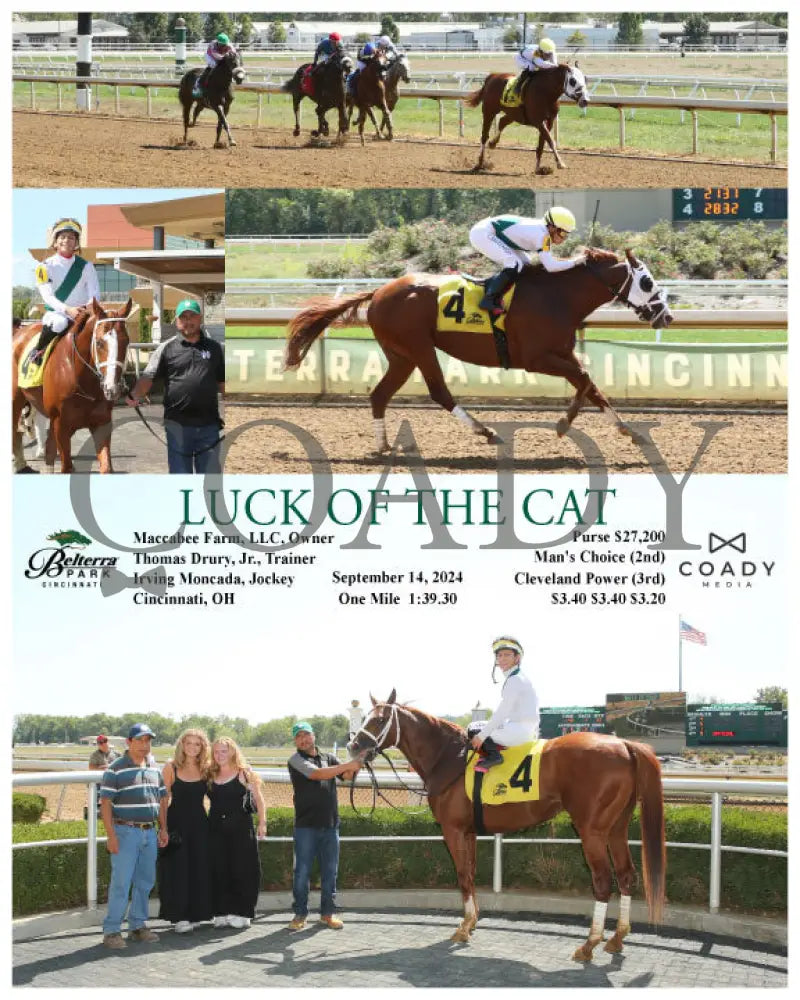 Luck Of The Cat - 09-14-24 R03 Btp Belterra Park