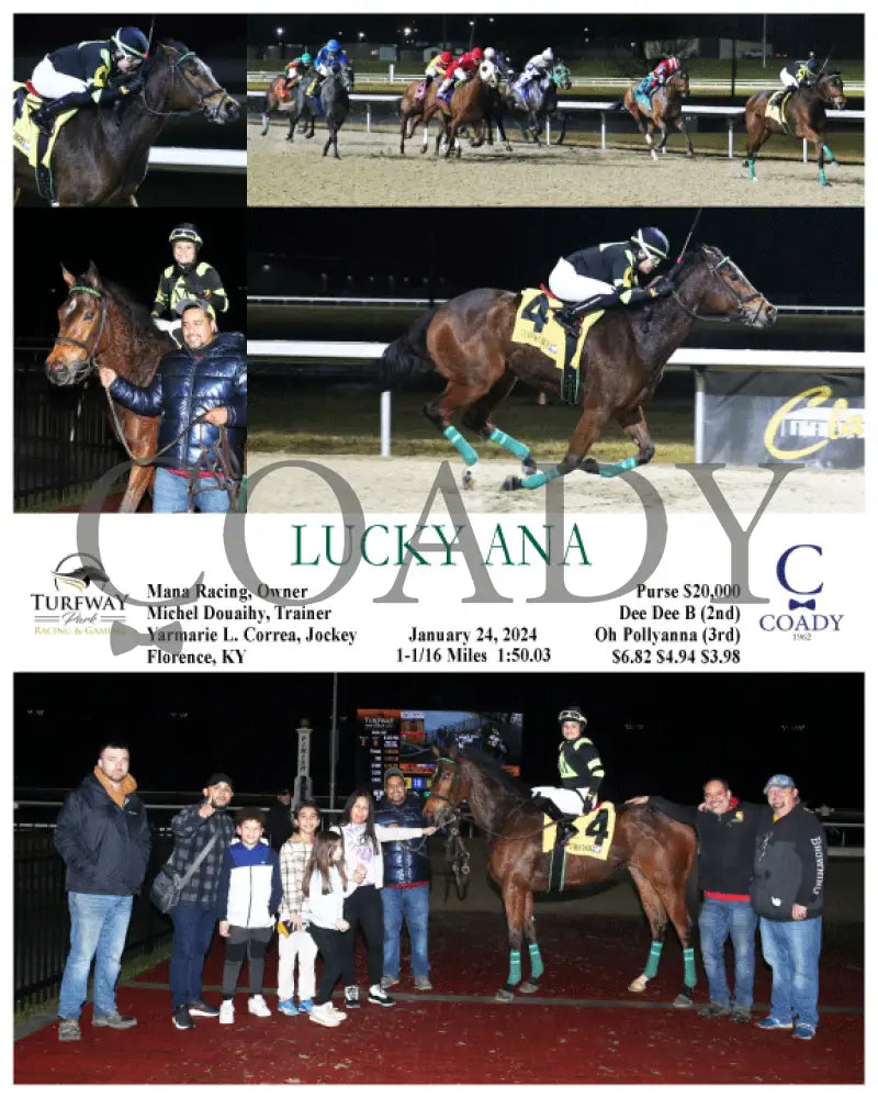 Lucky Ana - 01-24-24 R02 Tp Turfway Park
