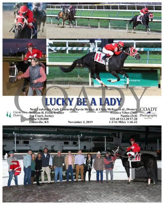 Lucky Be A Lady - 11-03-19 R10 Cd Churchill Downs