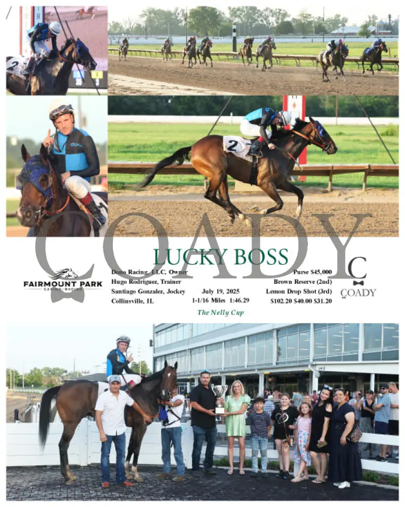 LUCKY BOSS - 07-19-25 - R08 - FP Fanduel Sportsbook Horse Racing