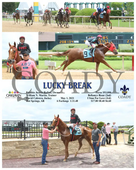 Lucky Break - 05-01-21 R03 Op Oaklawn Park