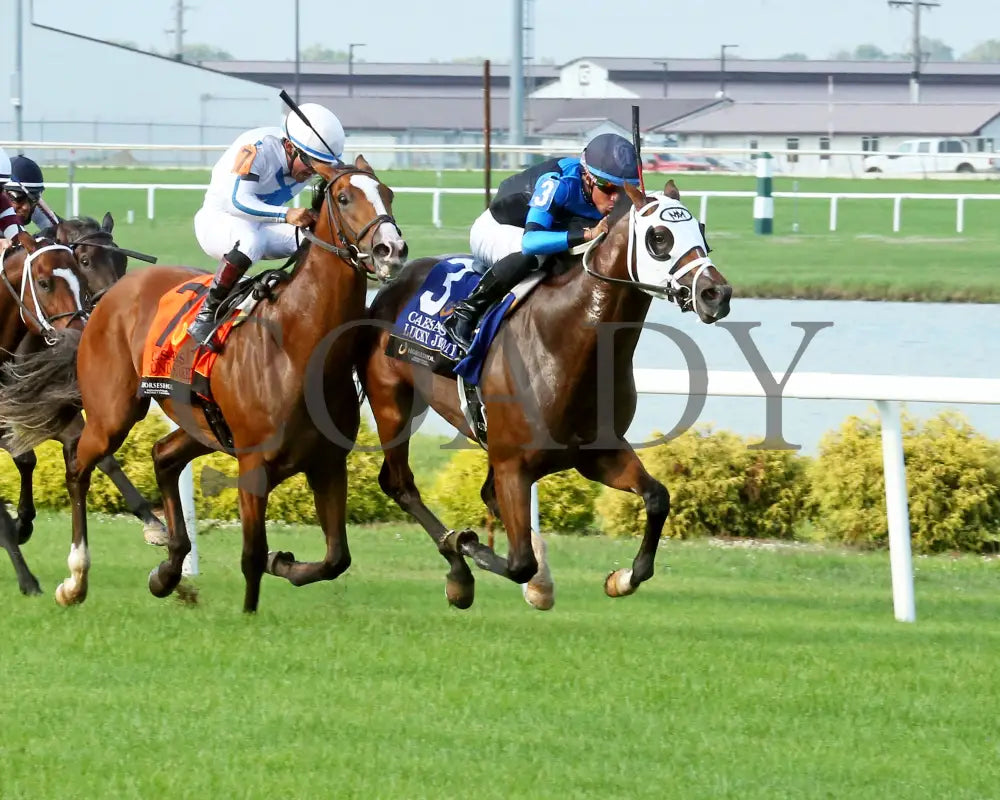 Lucky Jeremy - Caesars 18Th Running 07-13-24 R05 Horseshoe Indiana Finish 02 Sammantha Pagels Grand