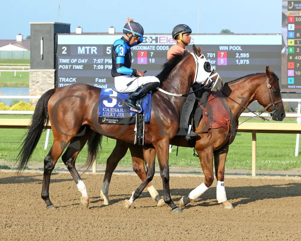 Lucky Jeremy - Caesars 18Th Running 07-13-24 R05 Horseshoe Indiana Post Parade 01 Sammantha Pagels